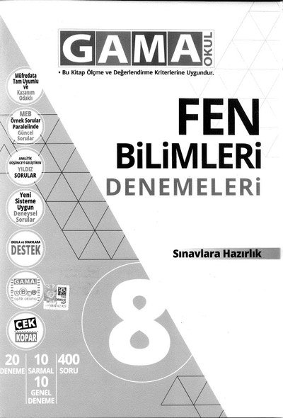 FEN BİLİMLERİ DENEMELERİ