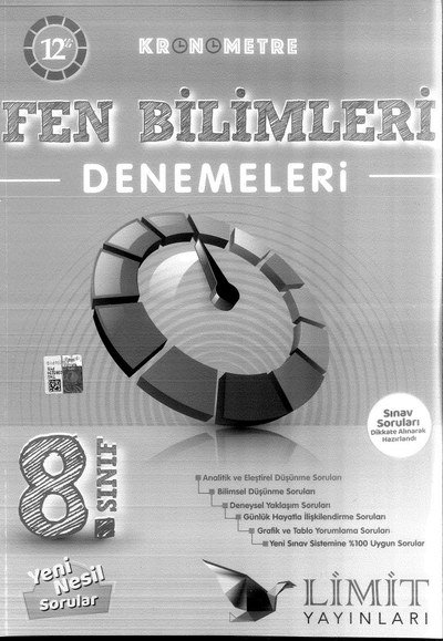 FEN BİLİMLERİ DENEMELERİ Zeta Fotokopi