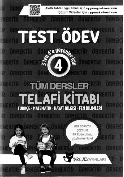 TEST ÖDEV TÜM DERSLER TELAFİ KİTABI Zeta Fotokopi
