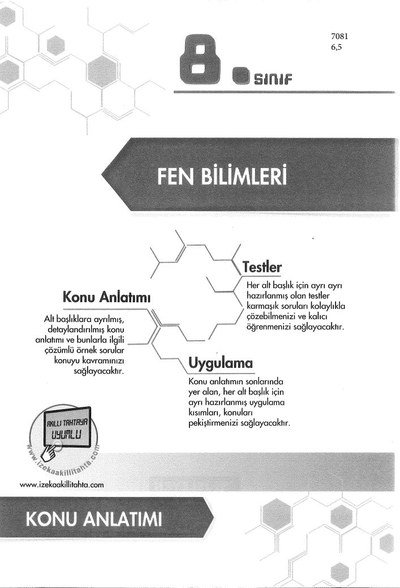 FEN BİLİMLERİ KONU ANLATIMI