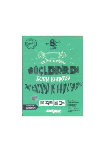 GÜÇLENDİREN SORU BANKASI DİN KÜLTÜRÜ VE AHLAK BİLGİSİ Zeta Fotokopi