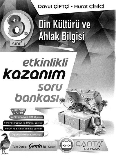 DİN KÜLTÜRÜ VE AHLAK BİLGİSİ ETKİNLİKLİ KAZANIM SORU BANKASI Zeta Fotokopi