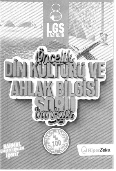 ÖNCELİK DİN KÜLTÜRÜ VE AHLAK BİLGİSİ SORU BANKASI Zeta Fotokopi