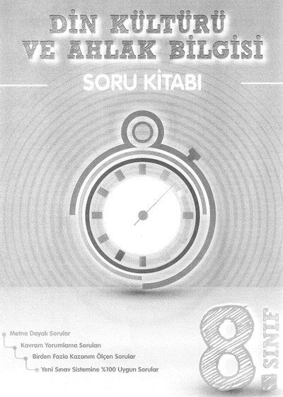 DİN KÜLTÜRÜ VE AHLAK BİLGİSİ SORU KİTABI Zeta Fotokopi
