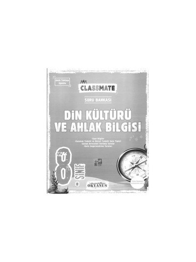 CLASSMATE DİN KÜLTÜRÜ VE AHLAK BİLGİSİ