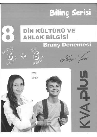 DİN KÜLTÜRÜ VE AHLAK BİLGİSİ BRANŞ DENEMESİ 6+6 BİLİNÇ SERİSİ Zeta Fotokopi