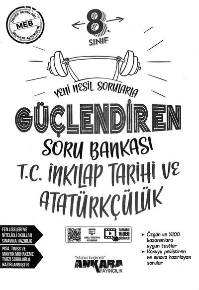 GÜÇLENDİREN T.C. İNKILAP TARİHİ VE ATATÜRKÇÜLÜK SORU BANKASI Zeta Fotokopi