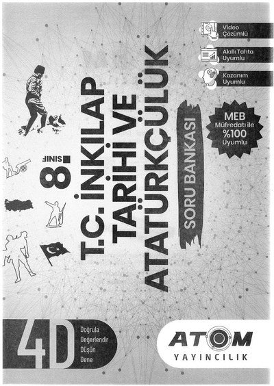 T.C. İNKILAP TARİHİ VE ATATÜRKÇÜLÜK SORU BANKASI Zeta Fotokopi