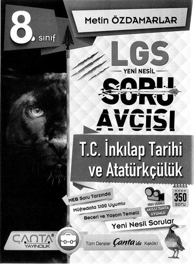 LGS YENİ NESİL SORU AVCISI T.C. İNKILAP TARİHİ VE ATATÜRKÇÜLÜK Zeta Fotokopi