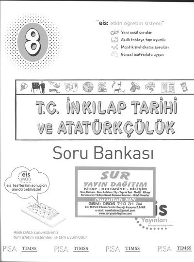 T.C. İNKILAP TARİHİ VE ATATÜRKÇÜLÜK SORU BANKASI Zeta Fotokopi