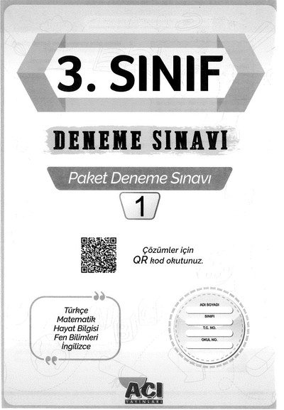 DENEME SINAVI Zeta Fotokopi