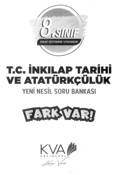 T.C. İNKILAP TARİHİ VE ATATÜRKÇÜLÜK YENİ NESİL SORU BANKASI Zeta Fotokopi