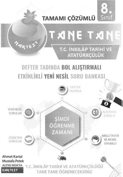 T.C. İNKILAP TARİHİ VE ATATÜRKÇÜLÜK YENİ NESİL SORU BANKASI Zeta Fotokopi