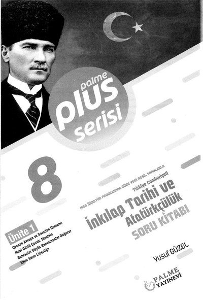 PLUS SERİSİ T.C. İNKILAP TARİHİ VE ATATÜRKÇÜLÜK SORU KİTABI Zeta Fotokopi