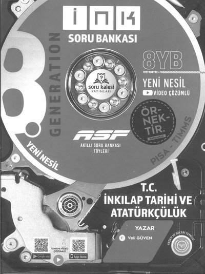 İNK SORU BANKASI ASF T.C. İNKILAP TARİHİ VE ATATÜRKÇÜLÜK FÖYLERİ Zeta Fotokopi