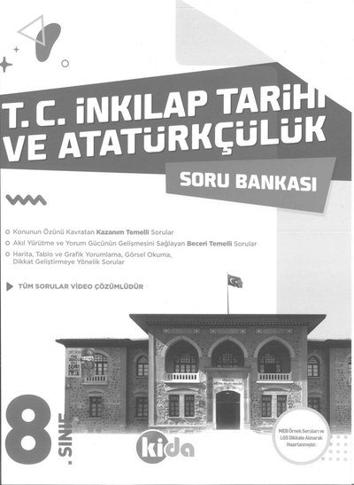 T.C. İNKILAP TARİHİ VE ATATÜRKÇÜLÜK SORU BANKASI