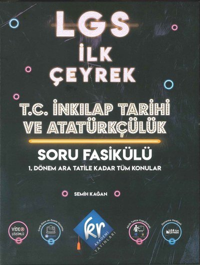 LGS İLK ÇEYREK T.C. İNKILAP TARİHİ VE ATATÜRKÇÜLÜK SORU FASİKÜLÜ Zeta Fotokopi