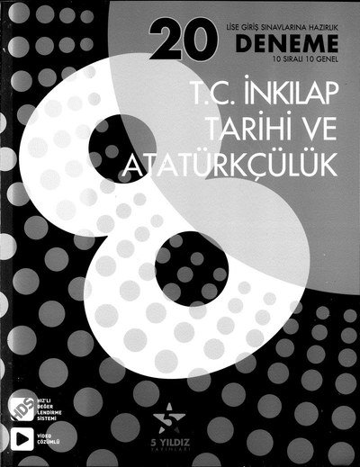 20 DENEME T.C. İNKILAP TARİHİ VE ATATÜRKÇÜLÜK