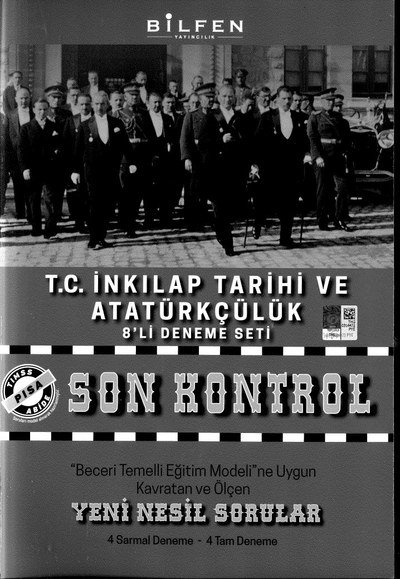 T.C. İNKILAP TARİHİ VE ATATÜRKÇÜLÜK 8'Lİ DENEME SETİ YENİ NESİL SORULAR Zeta Fotokopi