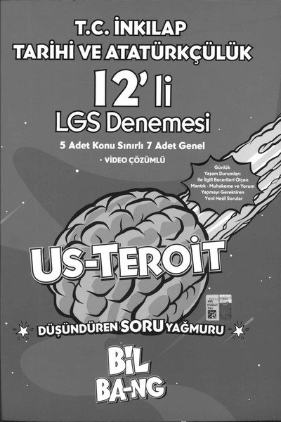 T.C. İNKILAP TARİHİ VE ATATÜRKÇÜLÜK 12'Lİ LGS DENEMESİ