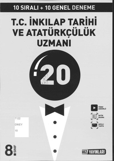 10 + 10 GENEL DENEME T.C. İNKILAP TARİHİ VE ATATÜRKÇÜLÜK UZMANI Zeta Fotokopi