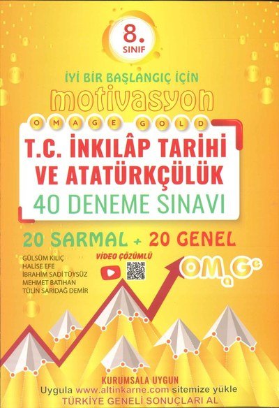 MOTİVASYON T.C. İNKILAP TARİHİ VE ATATÜRKÇÜLÜK 40 DENEME SINAVI