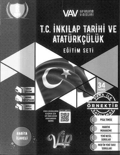T.C. İNKILAP TARİHİ VE ATATÜRKÇÜLÜK EĞİTİM SETİ Zeta Fotokopi