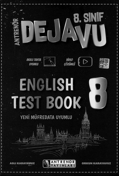 ANTRENÖR DEJAVU ENGLISH TEST BOOK Zeta Fotokopi