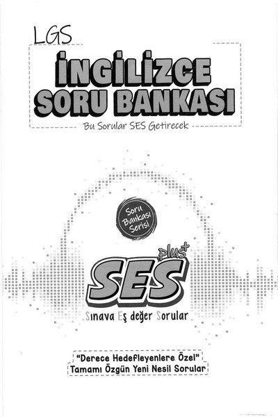 LGS İNGİLİZCE SORU BANKASI Zeta Fotokopi
