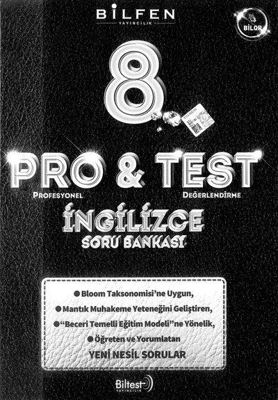PRO & TEST İNGİLİZCE SORU BANKASI Zeta Fotokopi