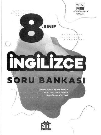 İNGİLİZCE SORU BANKASI