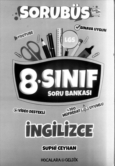 SORUBÜS İNGİLİZCE SORU BANKASI