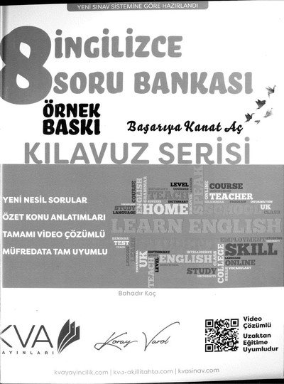 İNGİLİZCE SORU BANKASI KILAVUZ SERİSİ Zeta Fotokopi
