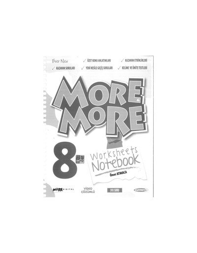 MORE MORE WORKSHEETS NOTEBOOK