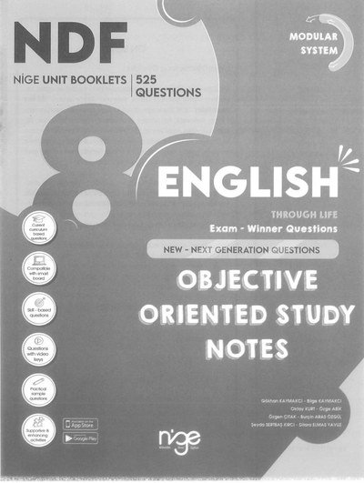 ENGLISH OBJECTIVE ORIENTED STUDY NOTES Zeta Fotokopi
