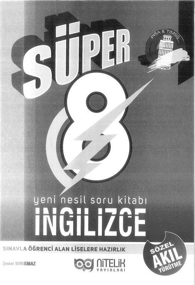 SÜPER YENİ NESİL SORU KİTABI İNGİLİZCE