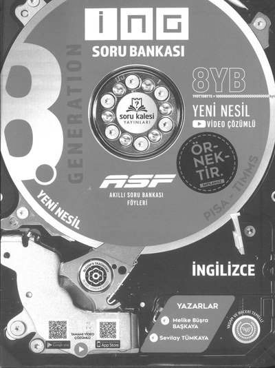 İNG SORU BANKASI AKILLI SORU BANKASI FÖYLERİ Zeta Fotokopi