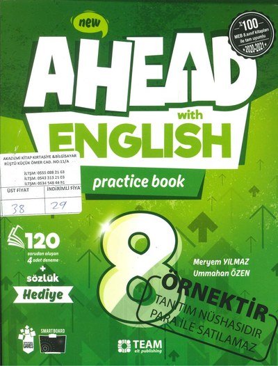 AHEAD WITH ENGLISH PRACTICE BOOK Zeta Fotokopi