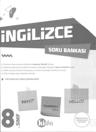 İNGİLİZCE SORU BANKASI Zeta Fotokopi