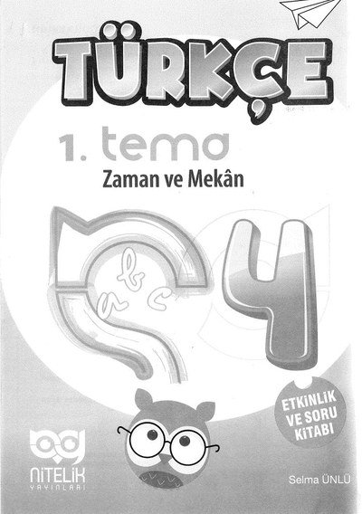 TÜRKÇE ZAMAN VE MEKAN Zeta Fotokopi