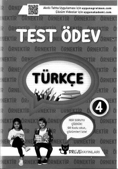 TEST ÖDEV TÜRKÇE Zeta Fotokopi