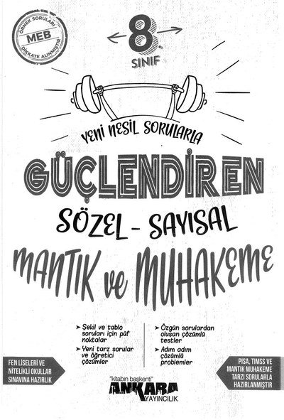 GÜÇLENDİREN SÖZEL-SAYISAL MANTIK VE MUHAKEME Zeta Fotokopi
