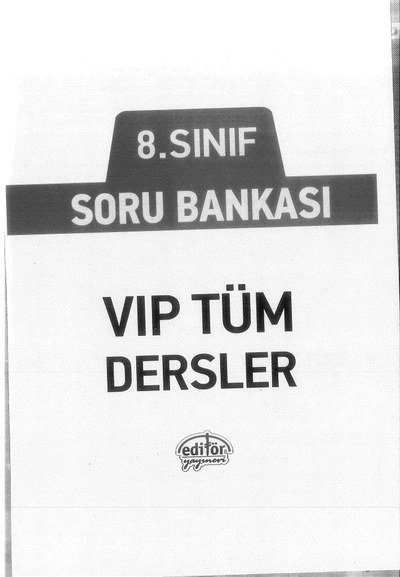 SORU BANKASI VİP TÜM DERSLER Zeta Fotokopi