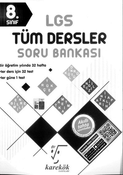 LGS TÜM DERSLER SORU BANKASI Zeta Fotokopi