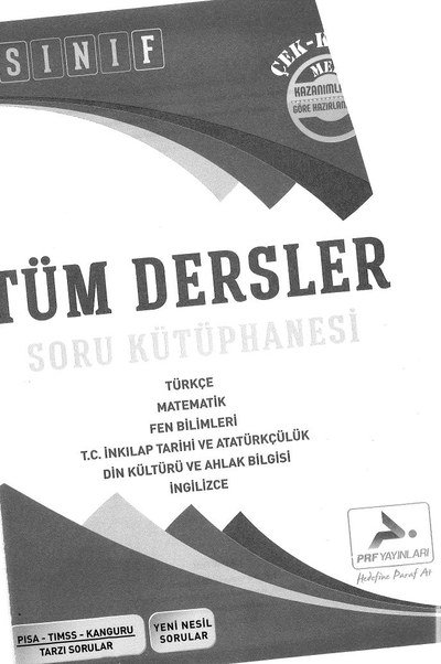 TÜM DERSLER SORU KÜTÜPHANESİ Zeta Fotokopi