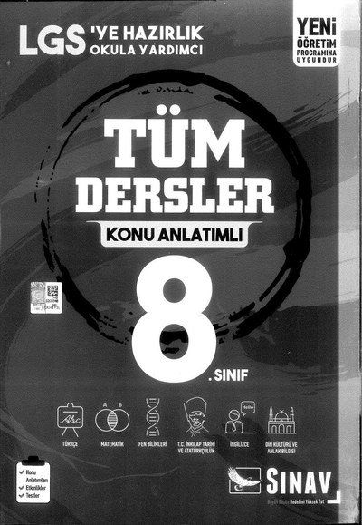 LGS'YE HAZIRLIK OKULA YARDIMCI TÜM DERSLER KONU ANLATIMLI Zeta Fotokopi