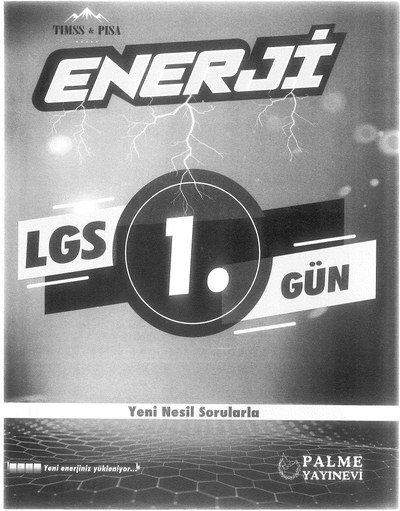 ENERJİ LGS 1. GÜN YENİ NESİL SORULARLA Zeta Fotokopi