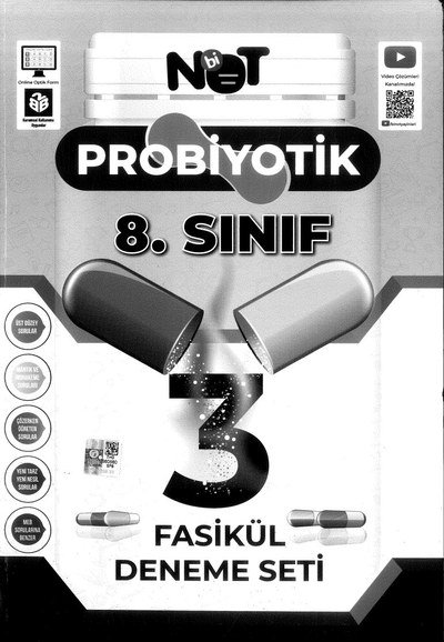 PROBİYOTİK 3 FASİKÜL DENEME SETİ Zeta Fotokopi