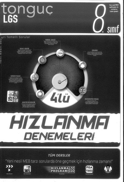 LGS 4'LÜ HIZLANMA DENEMELERİ TÜM DERSLER Zeta Fotokopi