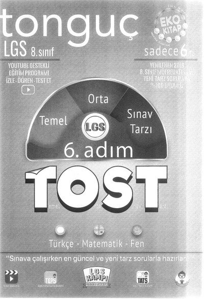 LGS TOST 6. ADIM TEMEL ORTA SINAV TARZI Zeta Fotokopi